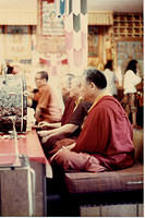 Monks-praying-together-at-Rashi-Gempil-Ling